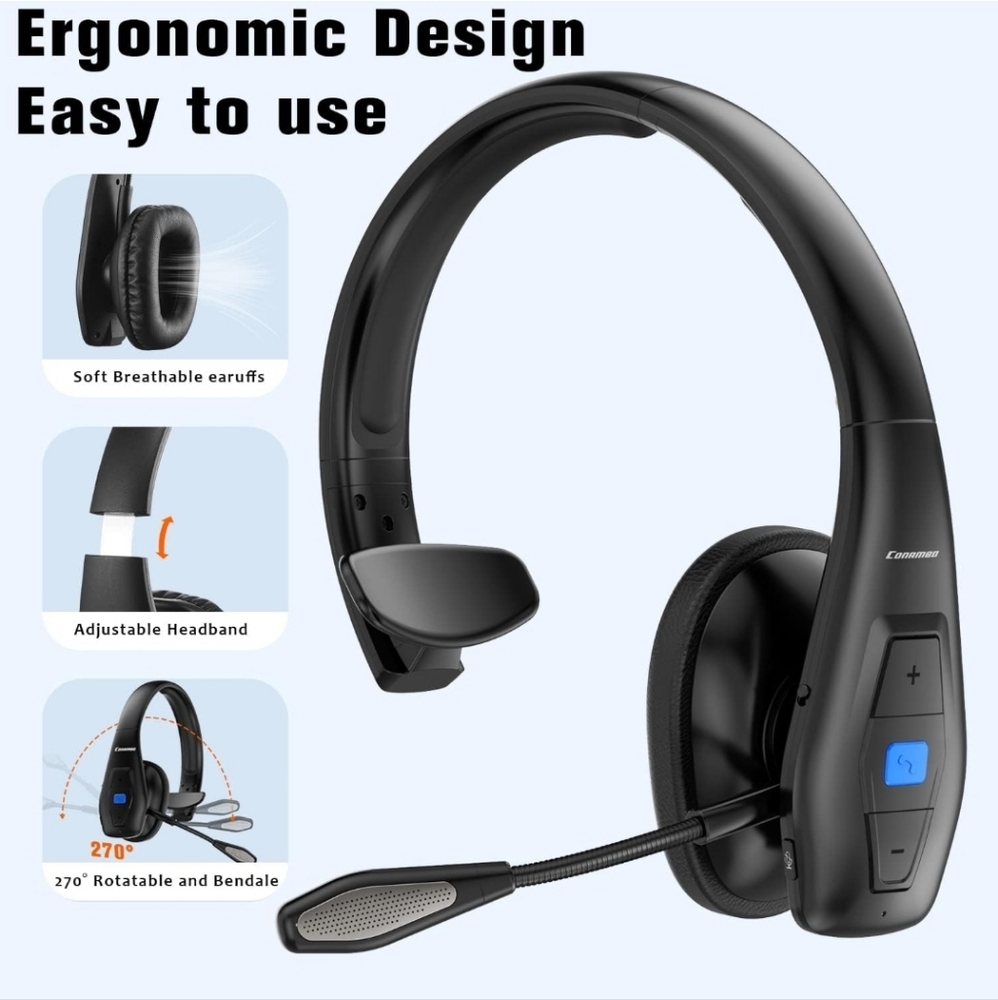 Noise canceling Bluetooth headset - Picture 4 of 8